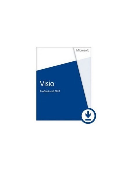 Microsoft Visio Professional 2013, x32 64, 1u, ESD, ITA 1 licenza e