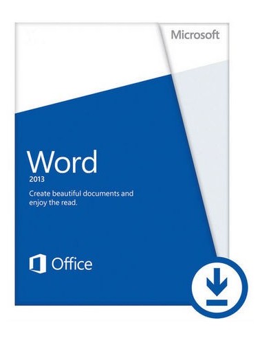Microsoft Word 2013, x32 64, PKL, 1u, 1pc, ESD, ITA 1 licenza e