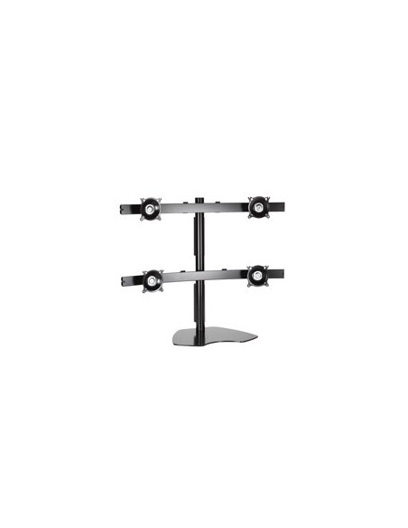 Chief Widescreen Quad Monitor Table Stand Nero