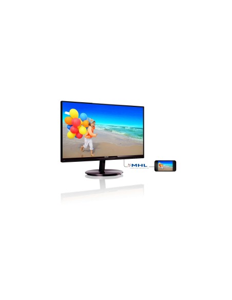 Philips E Line Monitor LCD con SmartImage Lite 234E5QHSB 01