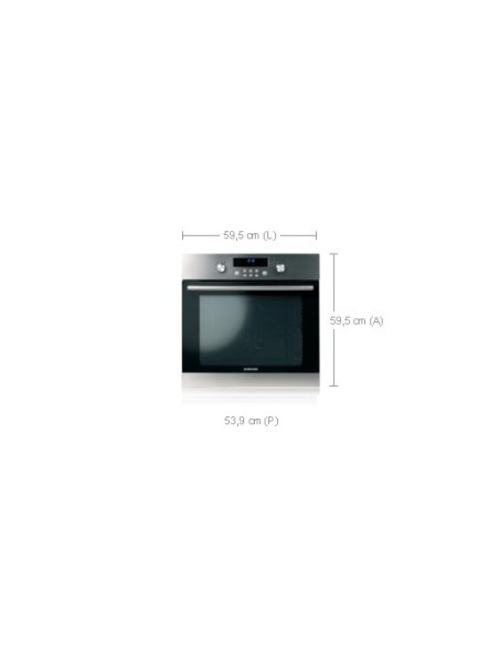 Samsung BT62CDBSTL XET 65 L A Nero, Acciaio inossidabile