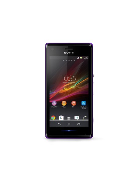 Sony Xperia M 10,2 cm (4") SIM singola Android 4.1 3G 1 GB 4 GB 1750 mAh Porpora