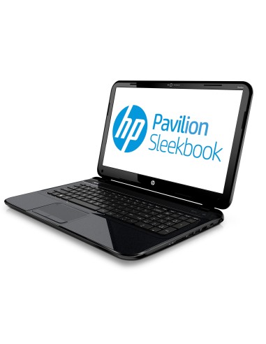 HP Pavilion 15-b109el Sleekbook Computer portatile 39,6 cm (15.6") HD Intel® Core™ i3 4 GB DDR3-SDRAM 500 GB HDD Windows 8 Nero
