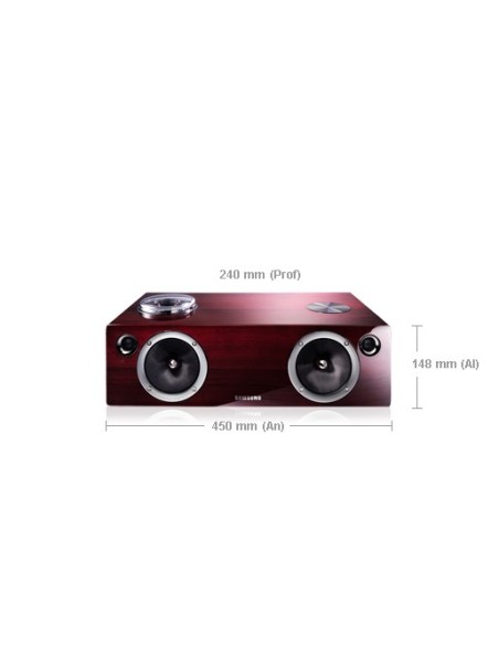 Samsung DA-E750 2.1 canali 100 W Marrone