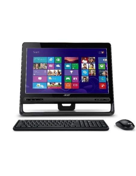 Acer Aspire C602 Intel® Celeron® 49,5 cm (19.5") 1600 x 900 Pixel 4 GB DDR3-SDRAM 500 GB HDD PC All-in-one Linux Nero