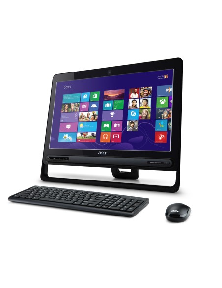 Acer Aspire C602 Intel® Celeron® 49,5 cm (19.5") 1600 x 900 Pixel 4 GB DDR3-SDRAM 500 GB HDD PC All-in-one Linux Nero