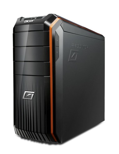 Acer Predator 620 DDR3-SDRAM i7-3770 Tower Intel® Core™ i7 8 GB 2000 GB HDD Windows 8 PC Nero, Arancione