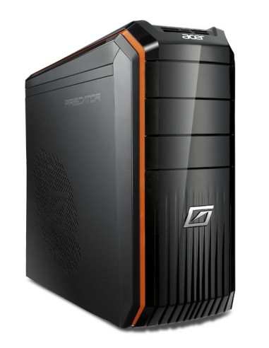 Acer Predator 620 DDR3-SDRAM i7-3770 Tower Intel® Core™ i7 8 GB 2000 GB HDD Windows 8 PC Nero, Arancione