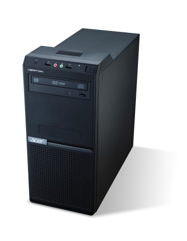 Acer Veriton M E430 DDR3-SDRAM G2030 Micro Tower Intel® Pentium® G 4 GB 500 GB HDD Windows 7 Professional PC Nero