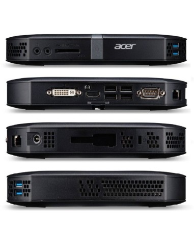 Acer N2620G DDR3-SDRAM 1017U Intel® Celeron® 2 GB 320 GB HDD FreeDOS Mini PC Nero