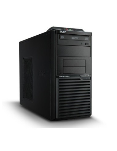 Acer Veriton E430G DDR3-SDRAM G1610 Tower Intel® Celeron® G 2 GB 500 GB HDD Windows 7 Professional PC Nero