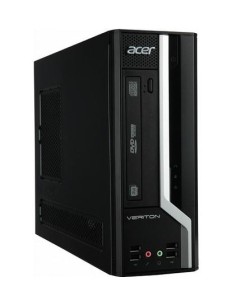 Acer Veriton X 2611G DDR3-SDRAM G2030 Desktop Intel® Pentium® G 4 GB 500 GB HDD FreeDOS PC Nero