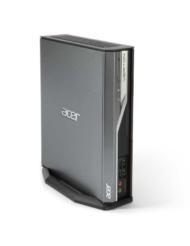 Acer Veriton 4620G DDR3-SDRAM i3-3240 USFF Intel® Core™ i3 4 GB 500 GB HDD Windows 7 Professional PC Nero, Grigio