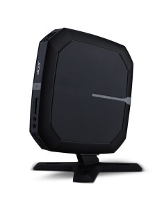 Acer Veriton N 4620G DDR3-SDRAM i3-2377M USFF Intel® Core™ i3 2 GB 500 GB HDD Windows 7 Professional Mini PC Nero 2