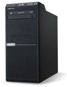 Acer Veriton VE430G DDR3-SDRAM G2030 Tower Intel® Pentium® G 4 GB 500 GB HDD Windows 7 Professional PC Nero