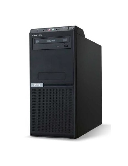 Acer Veriton E430G DDR3-SDRAM G2030 Desktop Intel® Pentium® G 2 GB 500 GB HDD FreeDOS PC Nero