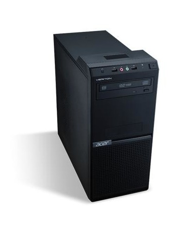 Acer Veriton E430G DDR3-SDRAM G2030 Desktop Intel® Pentium® G 2 GB 500 GB HDD FreeDOS PC Nero
