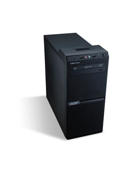 Acer Veriton E430G DDR3-SDRAM G2030 Desktop Intel® Pentium® G 2 GB 500 GB HDD FreeDOS PC Nero