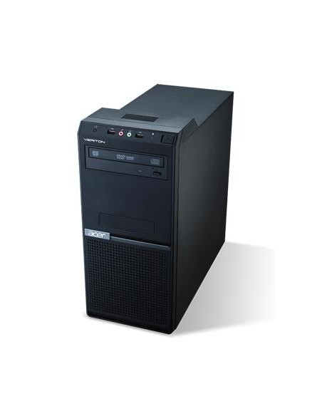 Acer Veriton E430G DDR3-SDRAM G2030 Desktop Intel® Pentium® G 2 GB 500 GB HDD FreeDOS PC Nero