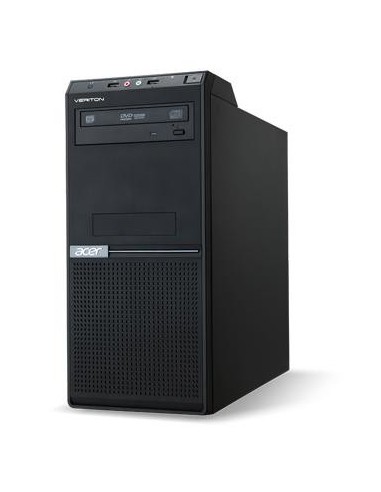 Acer Veriton E430G DDR3-SDRAM G2030 Desktop Intel® Pentium® G 2 GB 500 GB HDD FreeDOS PC Nero