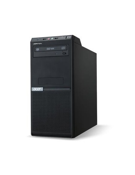 Acer Veriton E430G DDR3-SDRAM G2030 Desktop Intel® Pentium® G 2 GB 500 GB HDD FreeDOS PC Nero
