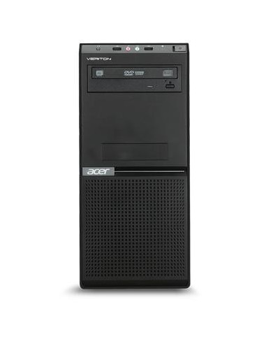 Acer Veriton E430G DDR3-SDRAM G2030 Desktop Intel® Pentium® G 2 GB 500 GB HDD FreeDOS PC Nero