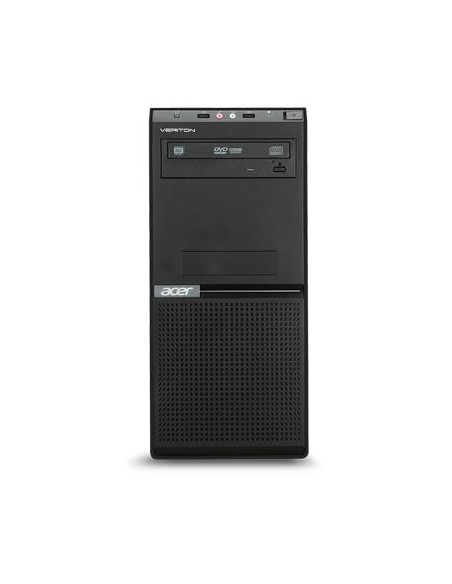 Acer Veriton E430G DDR3-SDRAM G2030 Desktop Intel® Pentium® G 2 GB 500 GB HDD FreeDOS PC Nero