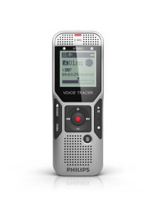 Philips DVT1400 Memoria interna e scheda di memoria Nero, Argento
