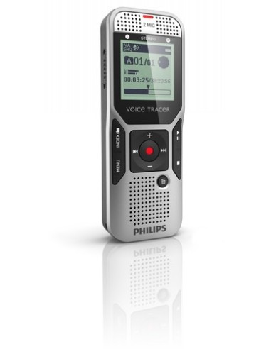 Philips DVT1400 Memoria interna e scheda di memoria Nero, Argento