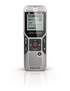 Philips Voice Tracer 1700 Memoria interna e scheda di memoria Nero, Argento
