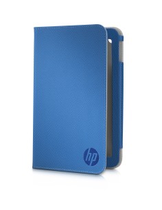 HP E3F46AA mobile device cases Custodia a libro Nylon Blu