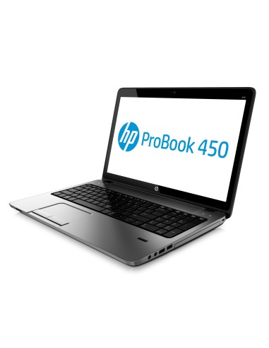 HP ProBook 450 G1 Computer portatile 39,6 cm (15.6") Intel® Core™ i3 4 GB DDR3-SDRAM 500 GB HDD Wi-Fi 4 (802.11n) Windows 7