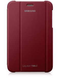 Samsung EFC-1G5S 17,8 cm (7") Custodia a libro Rosso