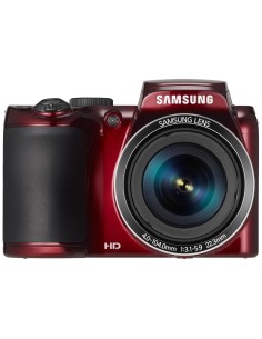 Samsung WB WB110 Fotocamera Bridge 20,2 MP CCD 5152 x 3864 Pixel Rosso
