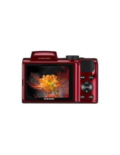 Samsung WB WB110 Fotocamera Bridge 20,2 MP CCD 5152 x 3864 Pixel Rosso 2