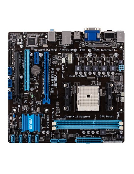 ASUS F2A55-M LE scheda madre AMD A55 Socket FM2 micro ATX