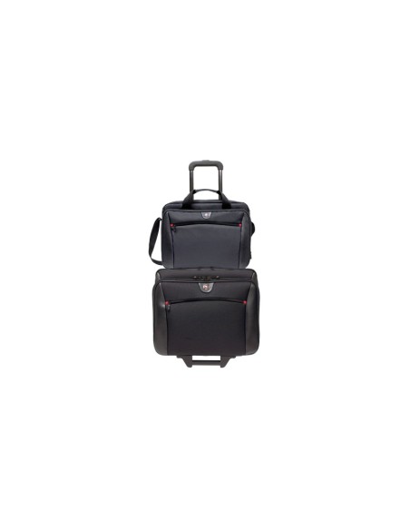 Freecom POTOMAC borsa per notebook 43,2 cm (17") Custodia trolley Nero