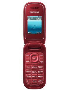 Samsung E1270 4,5 cm (1.77") 82,9 g Rosso Telefono cellulare basico