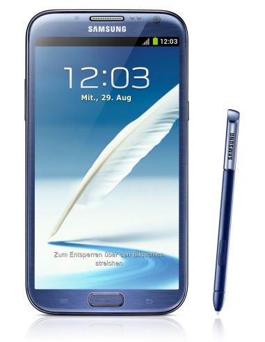 Samsung Galaxy Note II GT-N7100 14 cm (5.5") Doppia SIM Android 4.1 3G Micro-USB B 16 GB 3100 mAh Blu