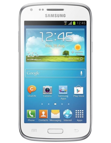 Samsung Galaxy Core GT-I8260 10,9 cm (4.3") SIM singola Android 4.1 3G 4 GB 1800 mAh Bianco