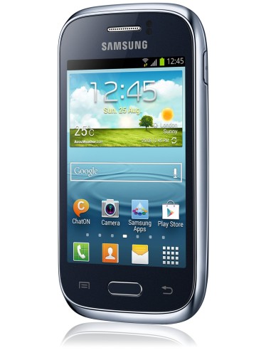Samsung Galaxy Young GT-S6310 8,31 cm (3.27") SIM singola Android 4.1 3G 4 GB 1300 mAh Blu