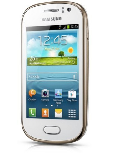 Samsung Galaxy Fame GT-S6810 8,89 cm (3.5") SIM singola Android 4.1.2 3G Micro-USB 0,5 GB 4 GB 1300 mAh Bianco