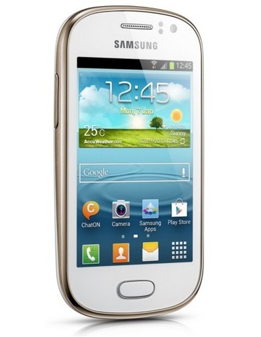 Samsung Galaxy Fame GT-S6810 8,89 cm (3.5") SIM singola Android 4.1.2 3G Micro-USB 0,5 GB 4 GB 1300 mAh Bianco