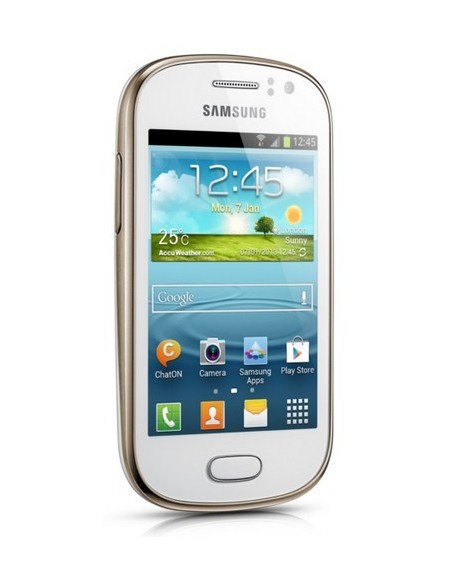 Samsung Galaxy Fame GT-S6810 8,89 cm (3.5") SIM singola Android 4.1.2 3G Micro-USB 0,5 GB 4 GB 1300 mAh Bianco