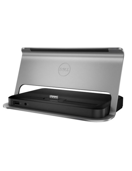DELL 452-11633 replicatore di porte e docking station per notebook Nero, Argento