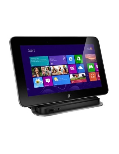 DELL 452-11633 replicatore di porte e docking station per notebook Nero, Argento