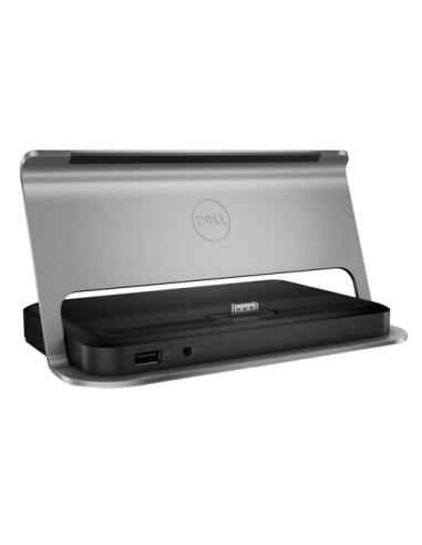 DELL 452-11633 replicatore di porte e docking station per notebook Nero, Argento