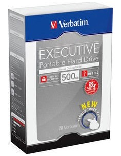 Verbatim Executive disco rigido esterno 500 GB Argento 2