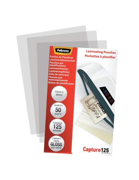 Fellowes 5396602 pellicola per plastificatrice 50 pz Fellowes 5396602 pellicola per plastificatrice 50 pz