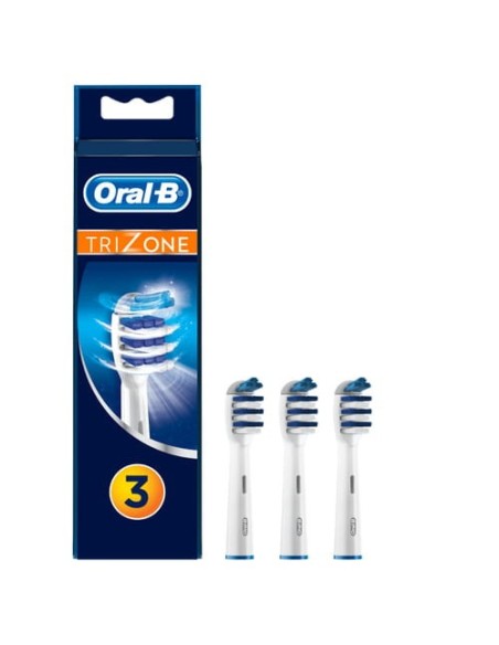 Oral-B TriZone Testine Di Ricambio Per Spazzolino Elettrico 3 Pz